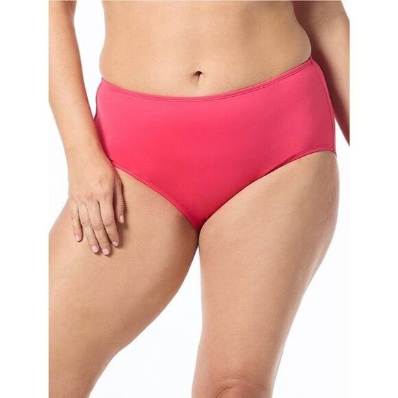 Beach House Chloe Bikini Swim Bottom, Paloma Beach High Waisted - 24W, Pink Rose - Picture 1 of 5